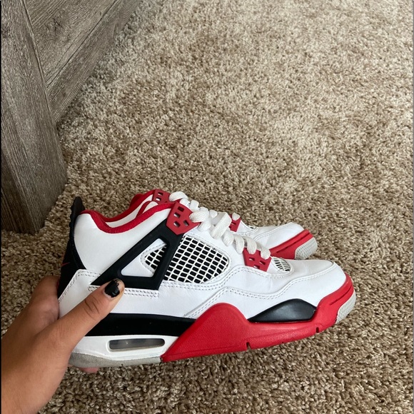 jordan 4 fire reds - Picture 2 of 4